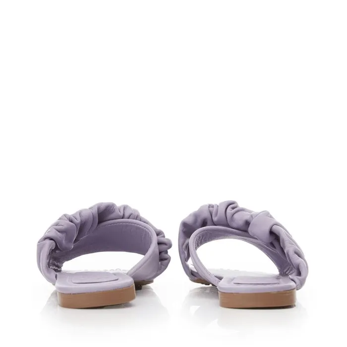 Slider Sandals Women Moda In Pelle Ajayy Grey Leather