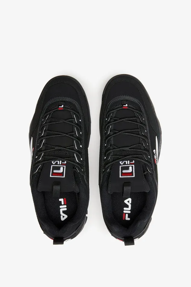 Sneakers Men Fila Disruptor 2 018 Black White Red
