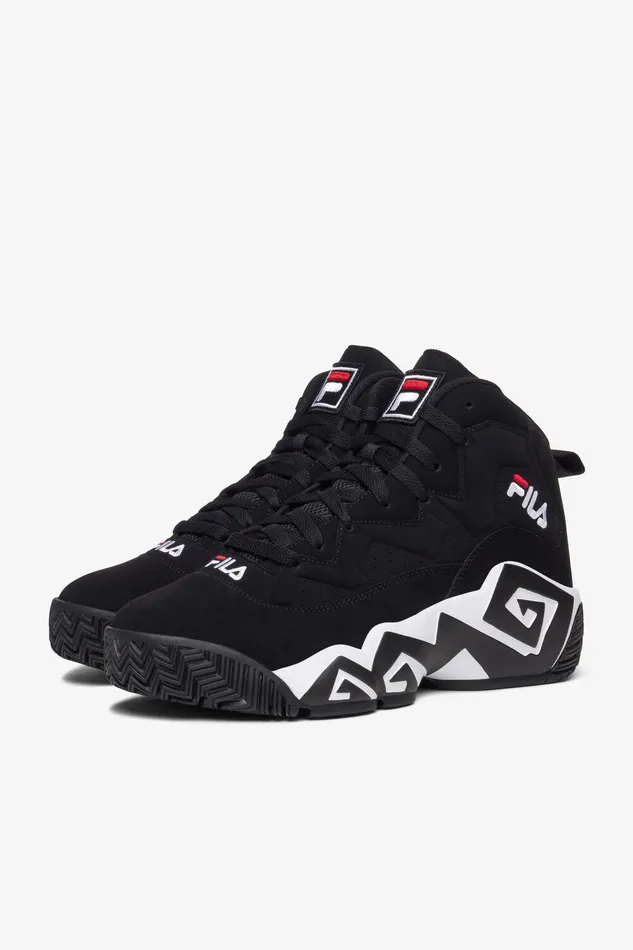 Sneakers Men Fila MB 014 Black White Fila Red