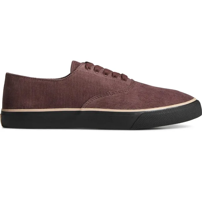 Sneakers WomenMen Sperry Unisex Cloud CVO Corduroy Sneaker Burgundy