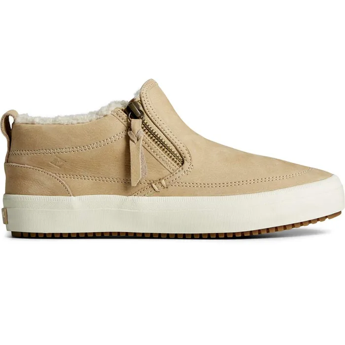Sneakers Women Sperry Crest Side Zip Cozy Sneaker Khaki