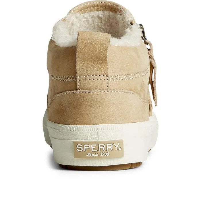 Sneakers Women Sperry Crest Side Zip Cozy Sneaker Khaki Sneakers Women Sperry Crest Side Zip Cozy Sneaker Khaki