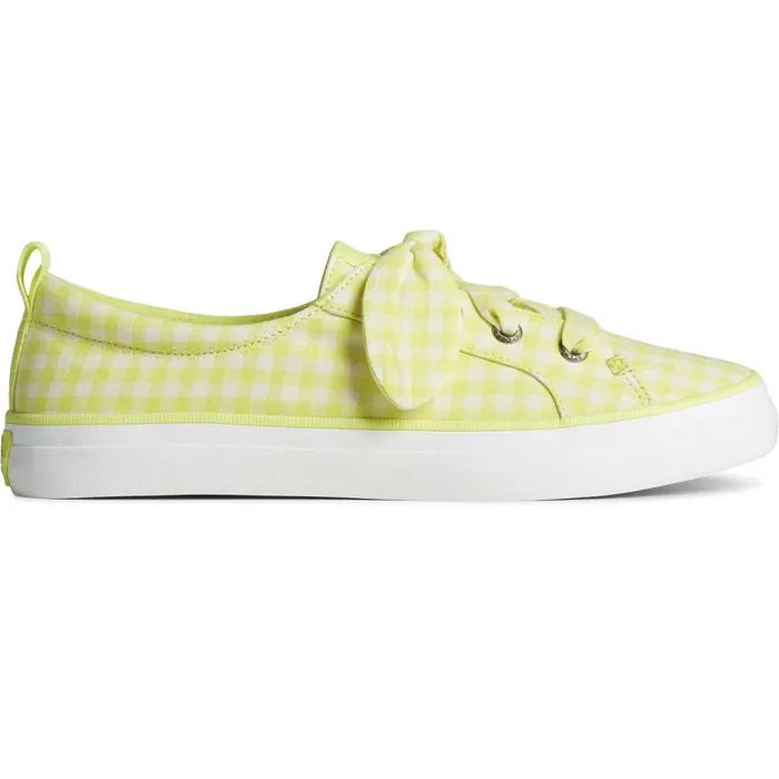 Sneakers Women Sperry Crest Vibe Gingham Sneaker Lime
