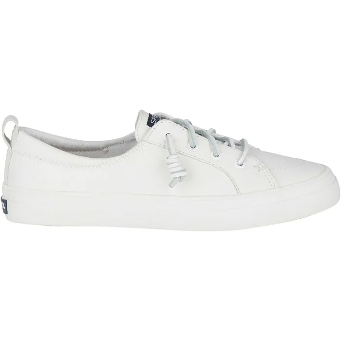 Sneakers Women Sperry Crest Vibe Leather Sneaker White