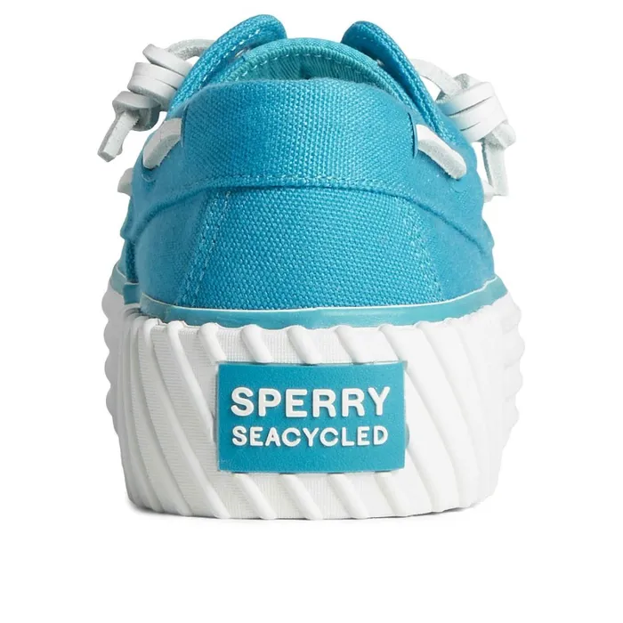 Sneakers Women Sperry SeaCycled Bahama 20 Platform Sneaker Blue Sneakers Women Sperry SeaCycled Bahama 20 Platform Sneaker Blue