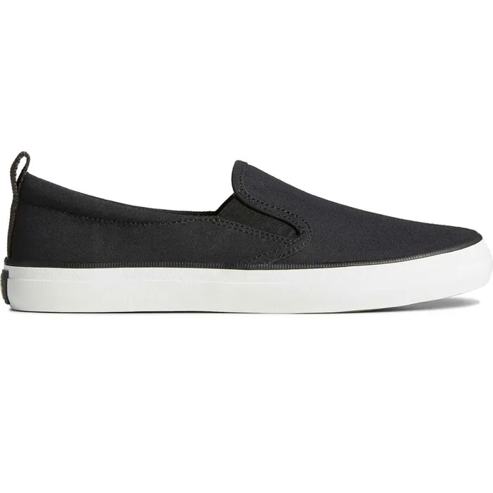 Sneakers Women Sperry SeaCycled Crest Twin Gore Canvas Sneaker Black
