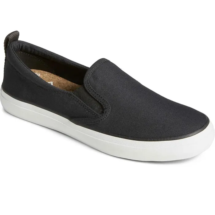 Sneakers Women Sperry SeaCycled Crest Twin Gore Canvas Sneaker Black Sneakers Women Sperry SeaCycled Crest Twin Gore Canvas Sneaker Black