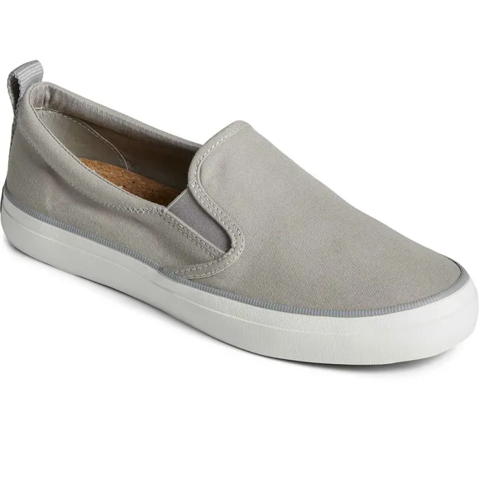 Sneakers Women Sperry SeaCycled Crest Twin Gore Canvas Sneaker Grey Sneakers Women Sperry SeaCycled Crest Twin Gore Canvas Sneaker Grey