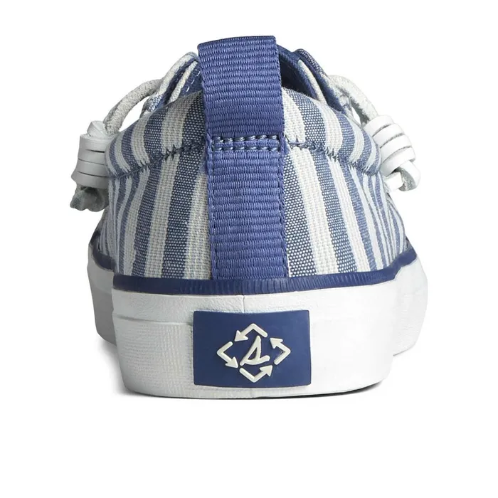 Sneakers Women Sperry SeaCycled Crest Vibe Striped Textile Sneaker Navy Sneakers Women Sperry SeaCycled Crest Vibe Striped Textile Sneaker Navy