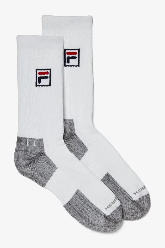 Socks Bags And Accessories Women Fila Crew Socks 100 White