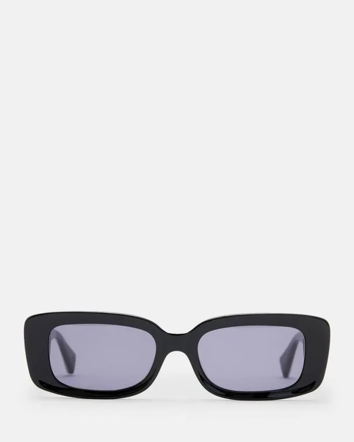Sonic Sunglasses Gloss Black Women AllSaints Accessories