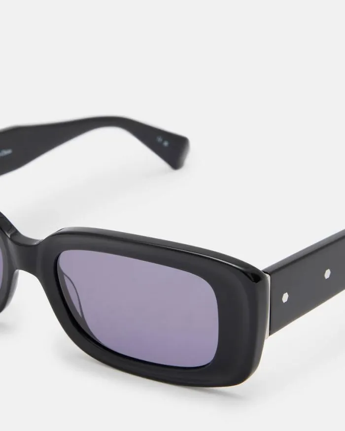 Sonic Sunglasses Gloss Black Women AllSaints Accessories