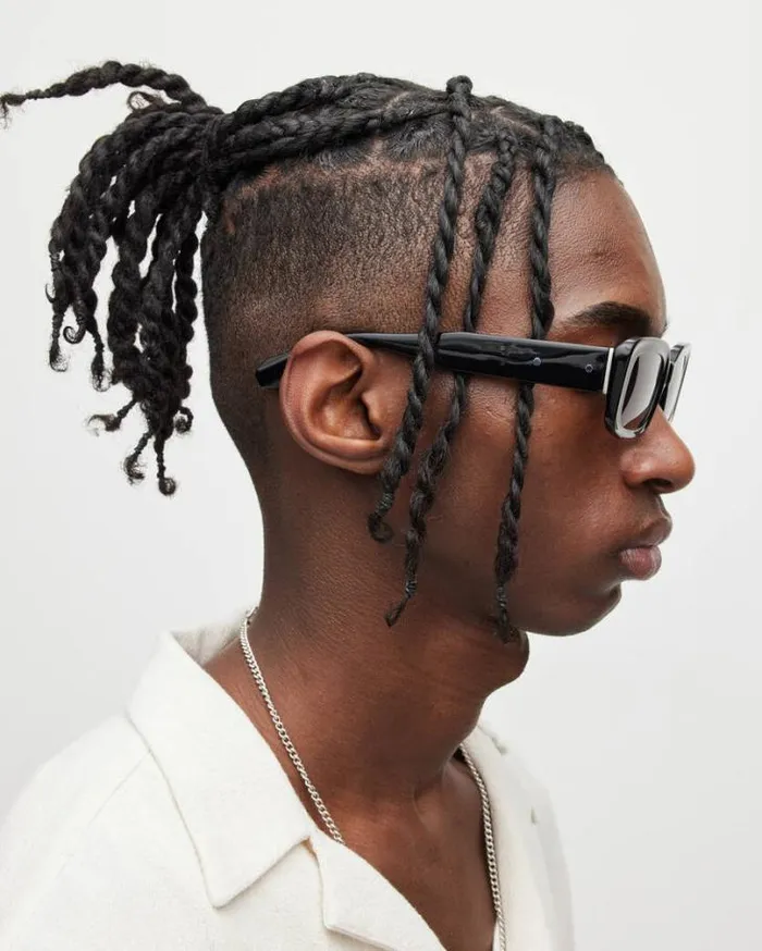 Sonic Sunglasses Gloss Black Women AllSaints Accessories