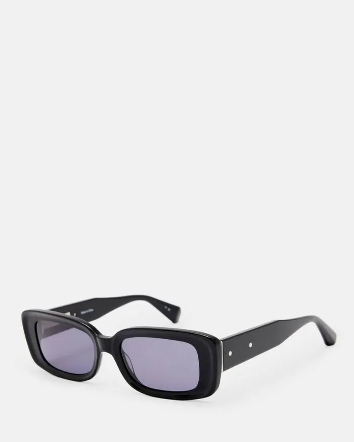 Sonic Sunglasses Gloss Black Women AllSaints Accessories