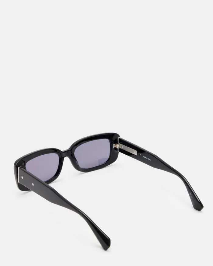 Sonic Sunglasses Gloss Black Women AllSaints Accessories