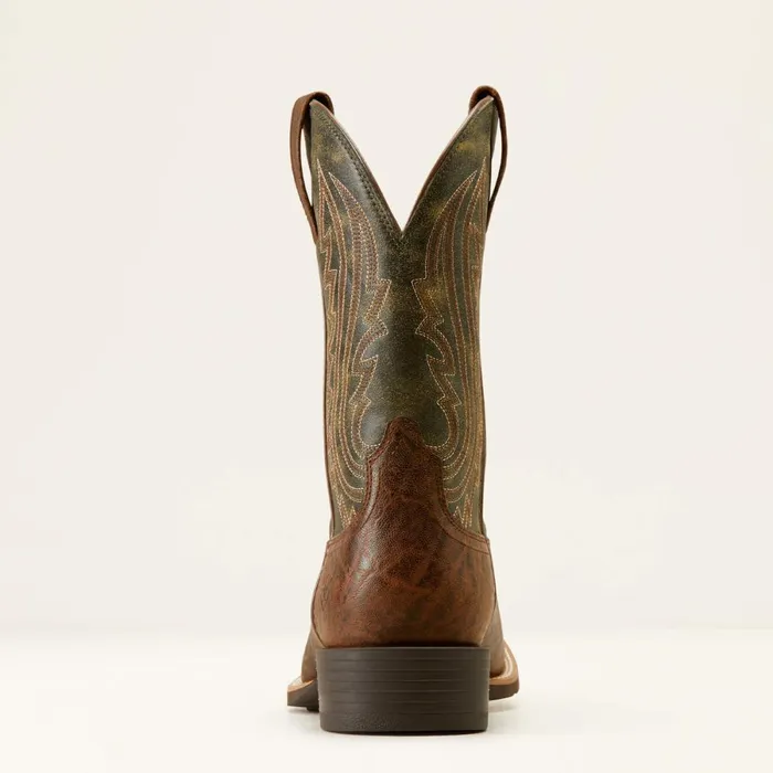 Sport Big Country Cowboy Boot Mahogany Elephant Printforest Green Men Ariat Western Boots