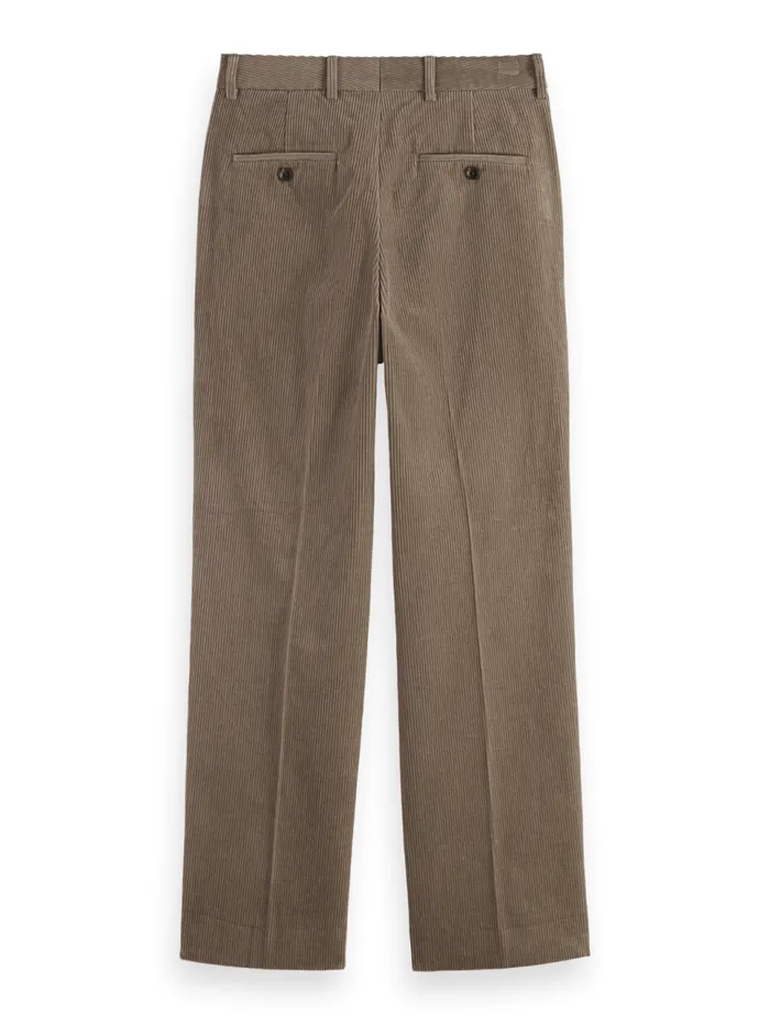 Straight Fit Cotton Corduroy Chino Cappuchino Men Scotch and Soda Pants