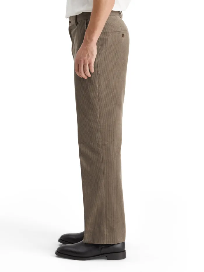 Straight Fit Cotton Corduroy Chino Cappuchino Men Scotch and Soda Pants
