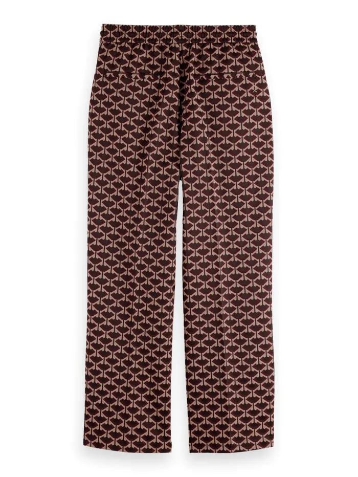 STRAIGHT FIT JACQUARD JOGGER Geo Tulip Men Scotch and Soda Pants