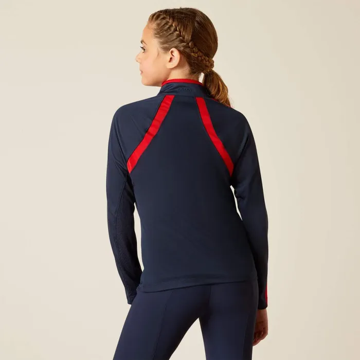 Sunstopper 30 14 Zip Baselayer Navyt Kids Ariat English Riding Clothing Sunstopper 30 14 Zip Baselayer Navyt Kids Ariat English Riding Clothing