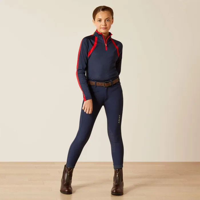 Sunstopper 30 14 Zip Baselayer Navyt Kids Ariat English Riding Clothing Sunstopper 30 14 Zip Baselayer Navyt Kids Ariat English Riding Clothing