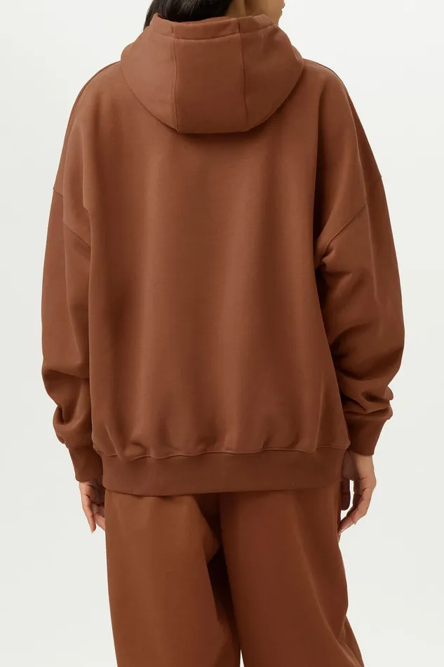 Sweatshirts and Hoodies Men Fila Apex Oversized Hoodie 200 Emperador Sweatshirts and Hoodies Men Fila Apex Oversized Hoodie 200 Emperador