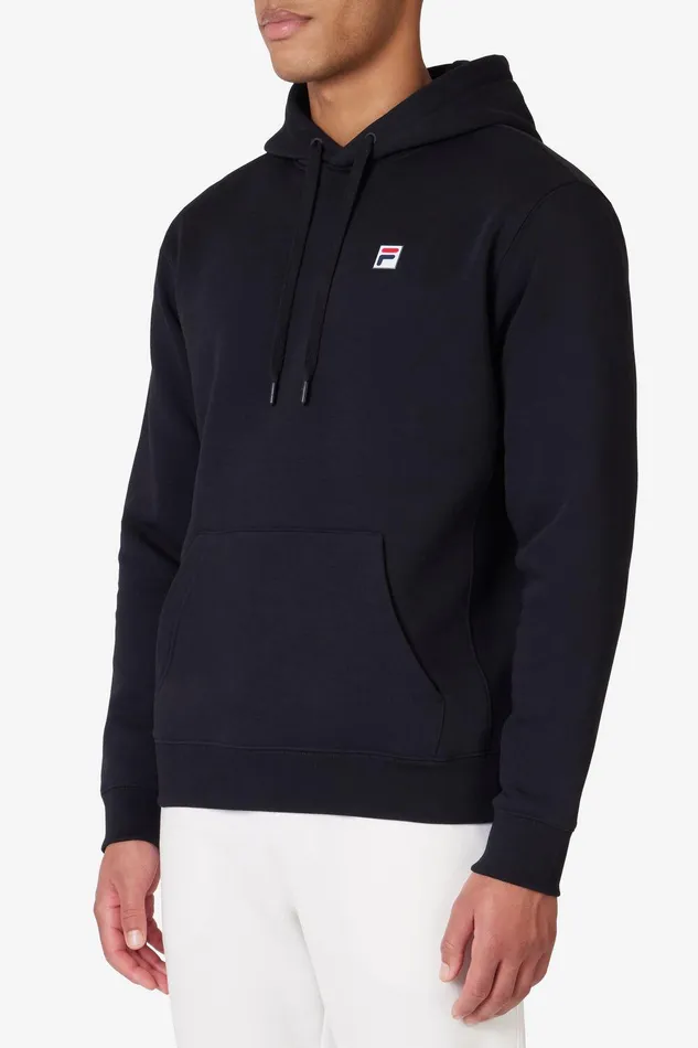 Sweatshirts and Hoodies Men Fila Classic Pullover Hoodie 001 Black