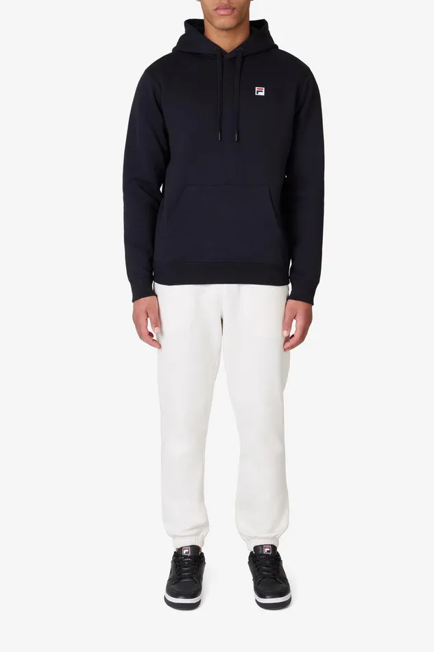 Sweatshirts and Hoodies Men Fila Classic Pullover Hoodie 001 Black