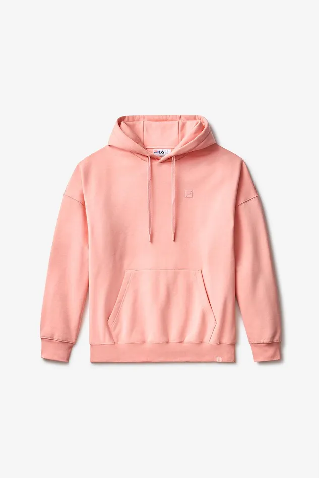 Sweatshirts and Hoodies Women Fila Apex Oversized Hoodie 800 Coral Almond