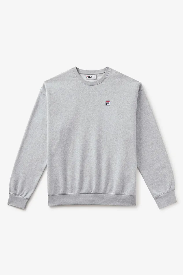 Sweatshirts and Hoodies Women Fila Classic Relaxed Sweatshirt 050 Grey Heather