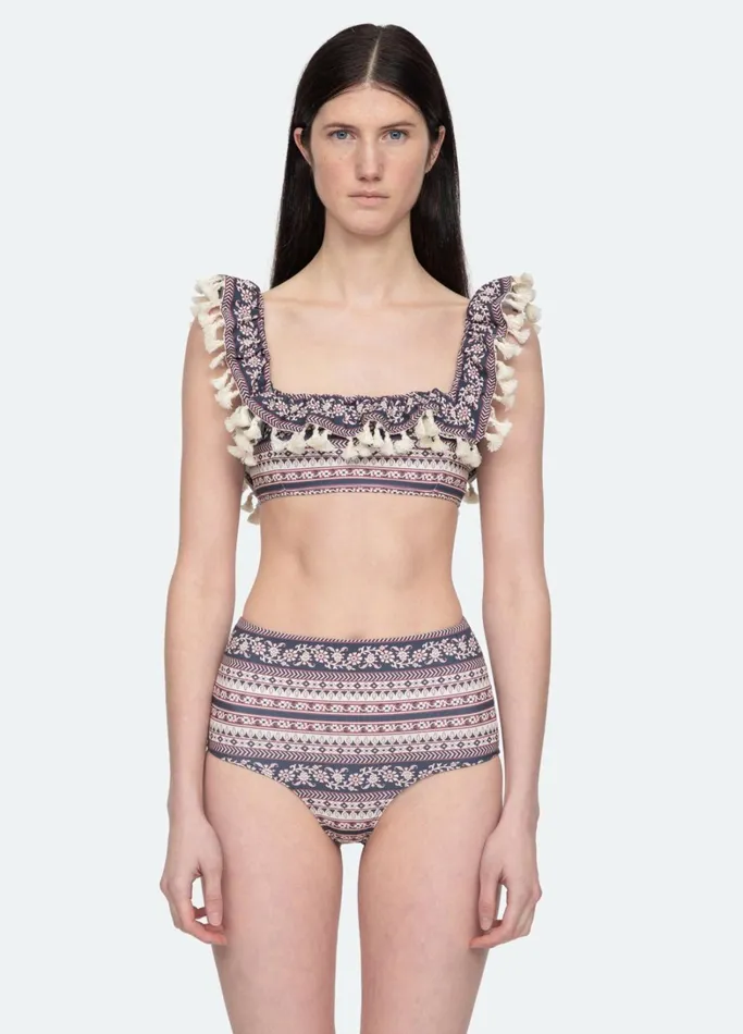 Swimwear Women Sea New York Suzie Bikini Top Multi