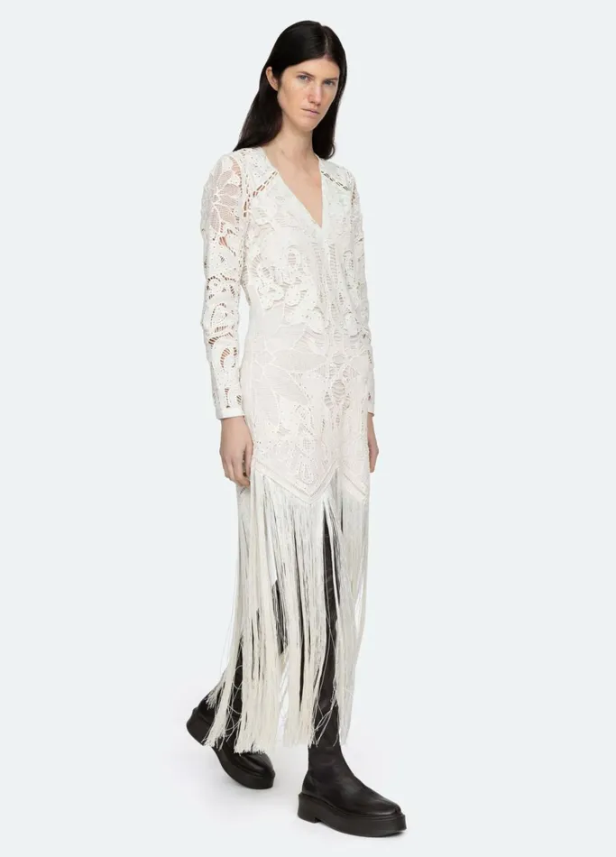 The Bridal Edit Women Sea New York Liesel Dress Cream