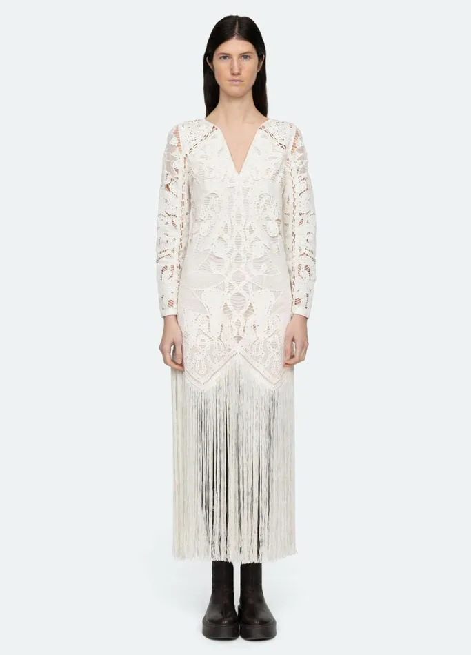The Bridal Edit Women Sea New York Liesel Dress Cream