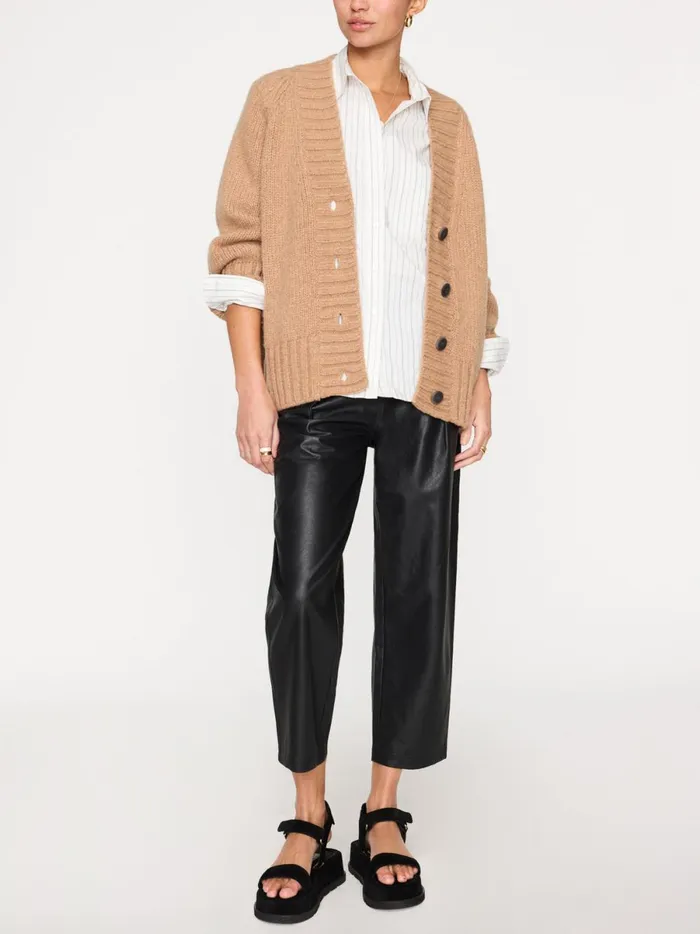 The Cassian Cardigan Camel Mlange Women Brochu Walker Cardigans