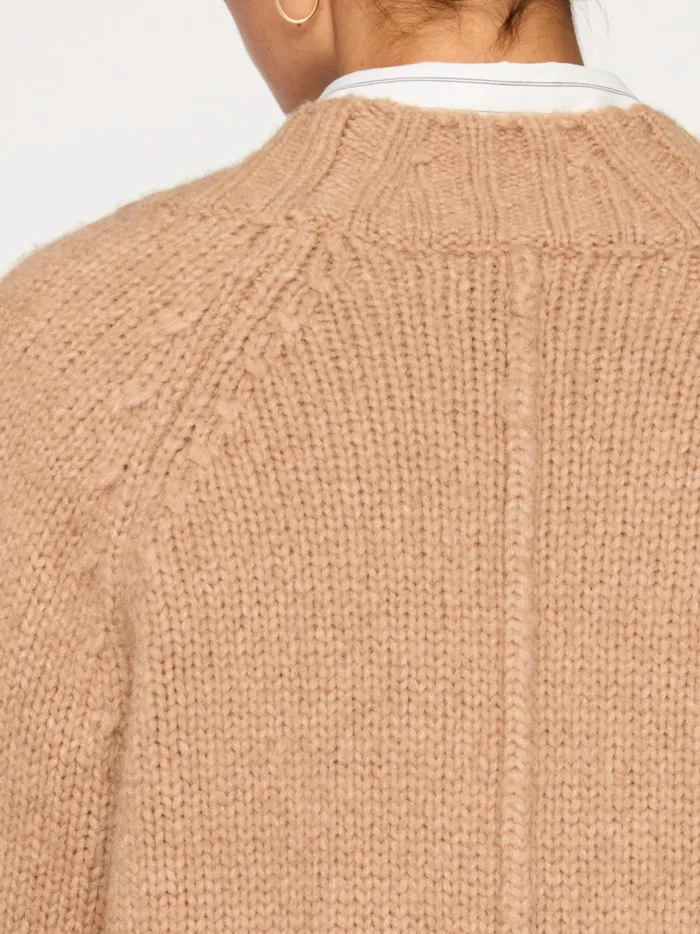 The Cassian Cardigan Camel Mlange Women Brochu Walker Cardigans