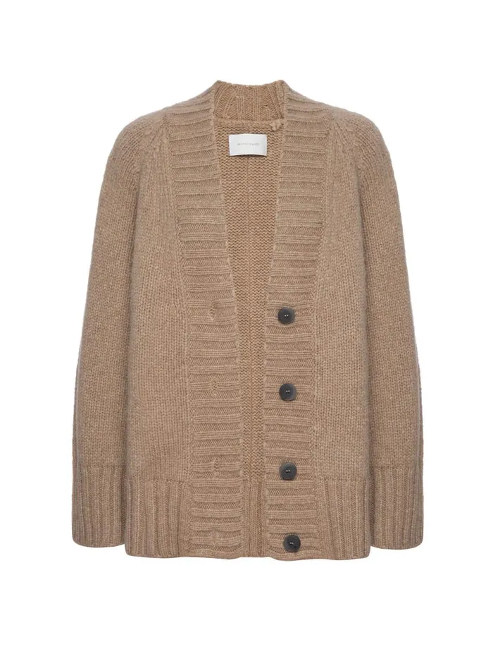 The Cassian Cardigan Camel Mlange Women Brochu Walker Cardigans