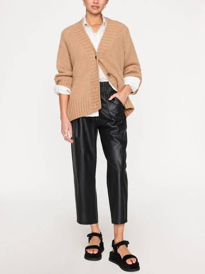 The Cassian Cardigan Camel Mlange Women Brochu Walker Cardigans