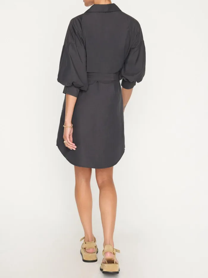 The Kate Belted Dress Washed Black Women Brochu Walker Dresses
