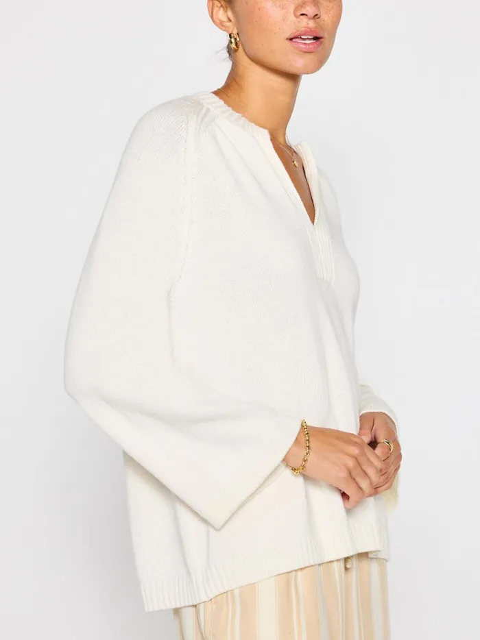 The Riley Sweater Chalk Women Brochu Walker Sweaters
