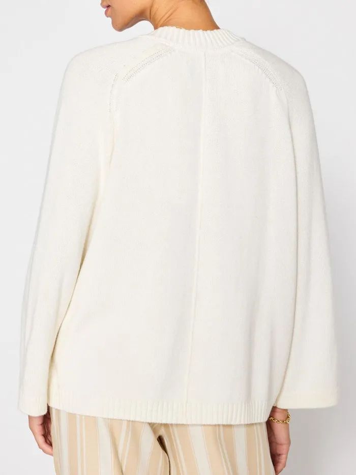The Riley Sweater Chalk Women Brochu Walker Sweaters