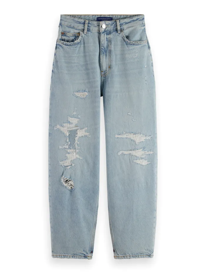 The Tide Balloon Fit Jeans 8211 Story Repair Story Repair Women Scotch and Soda Jeans