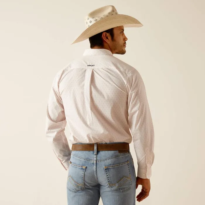 Thor Fitted Shirt White Men Ariat Button Down Shirts Thor Fitted Shirt White Men Ariat Button Down Shirts