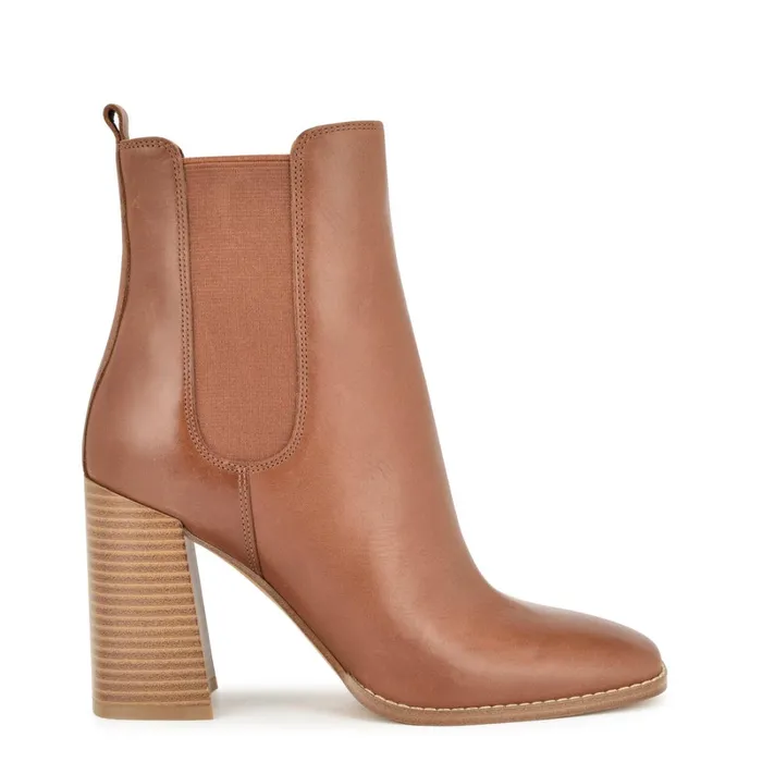 Tobin Dress Booties Light Brown Women Nine West Boots and Booties