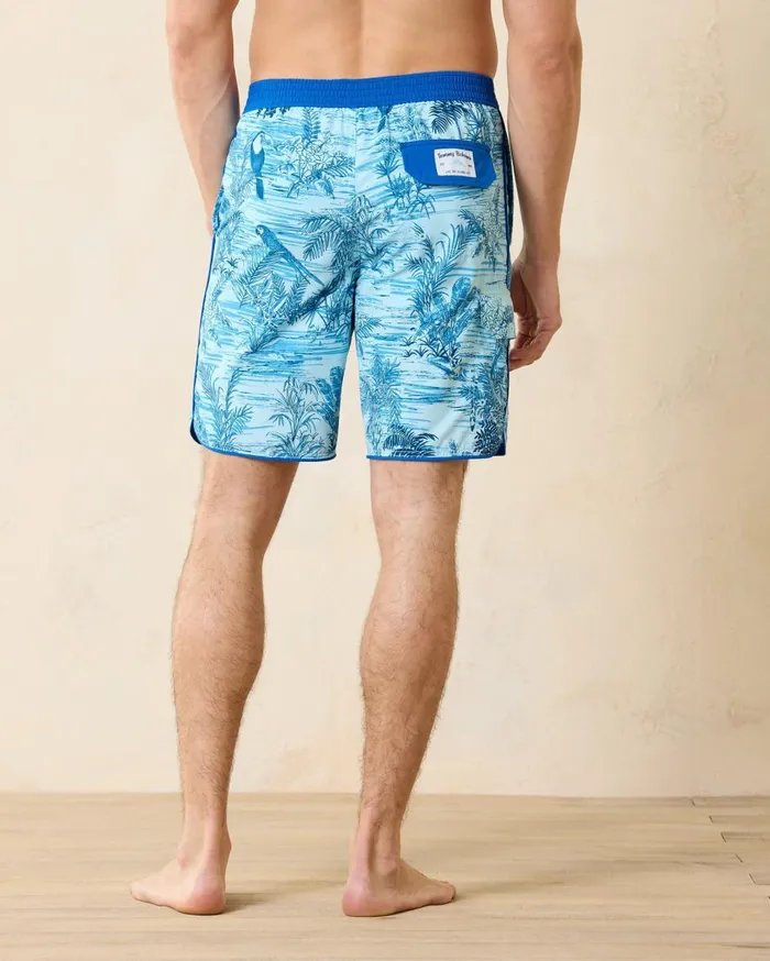 Tommy Bahama Baja Cove 9Inch Boardshorts River Blue Men Swim and Boardshorts Tommy Bahama Baja Cove 9Inch Boardshorts River Blue Men Swim and Boardshorts