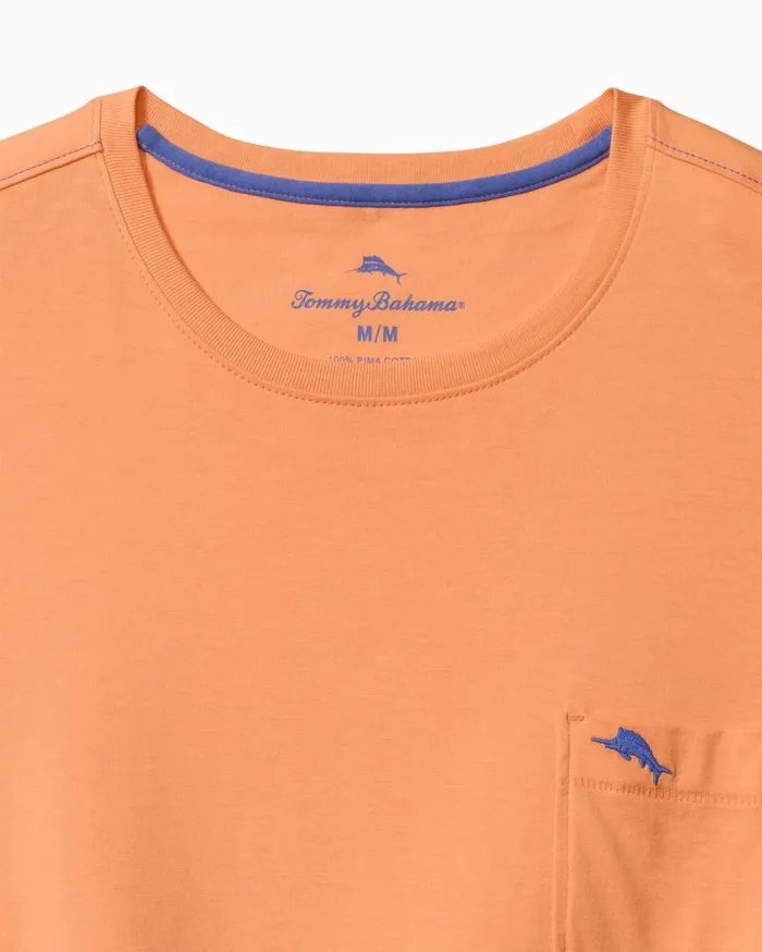 Tommy Bahama Bali Skyline TShirt Fresh Start Orange Men TShirts