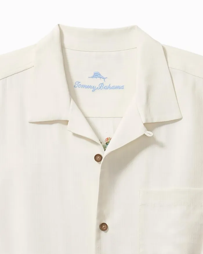 Tommy Bahama Big and Tall Beach Wishes Silk Camp Shirt Continental Big and Tall Shirts