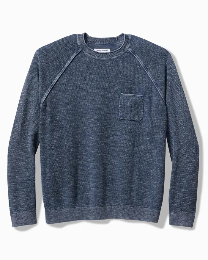 Tommy Bahama Big and Tall Coolside IslandZone HalfZip Mountain Bluebell Big and Tall Sweatshirts and Sweaters Tommy Bahama Big and Tall Coolside IslandZone HalfZip Mountain Bluebell Big and Tall Sweatshirts and Sweaters