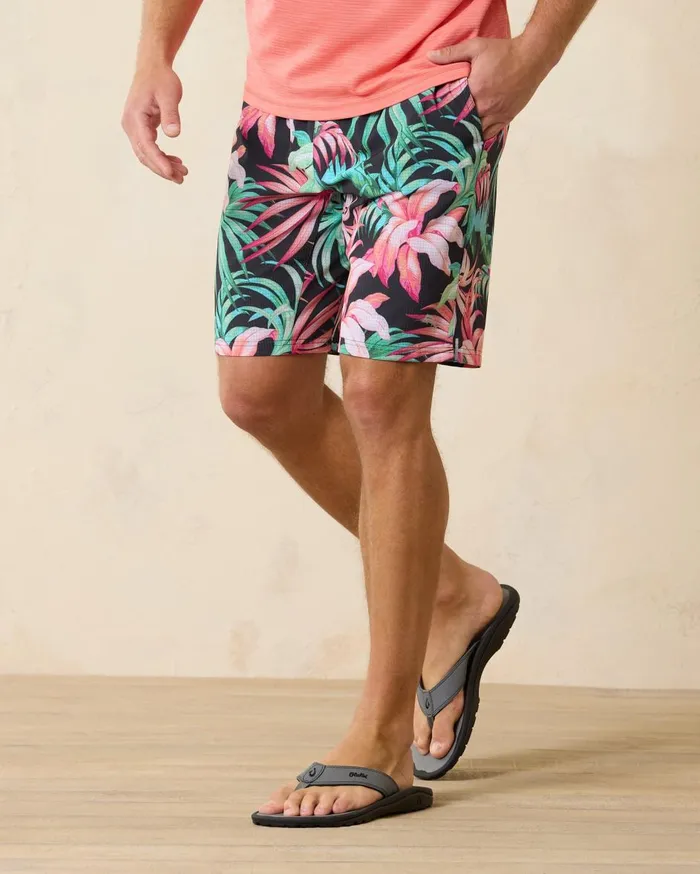 Tommy Bahama Big and Tall Monterey Coast Hybrid Shorts Cobalt Haze Big and Tall Shorts