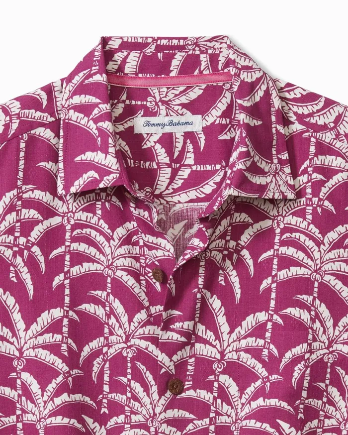 Tommy Bahama Big and Tall San Lucio Glow Happy Hour Knit Stretch Shirt Quartz Pink Big and Tall Shirts Tommy Bahama Big and Tall San Lucio Glow Happy Hour Knit Stretch Shirt Quartz Pink Big and Tall Shirts