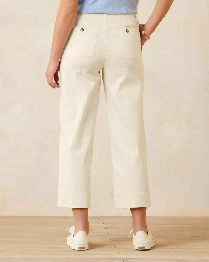 Tommy Bahama Boracay Cropped Pants Khaki Sand Women Pants and Crops Tommy Bahama Boracay Cropped Pants Khaki Sand Women Pants and Crops